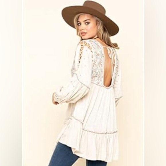 NWT Women’s FREE PEOPLE Much love tunic- Size XS - Picture 4 of 14